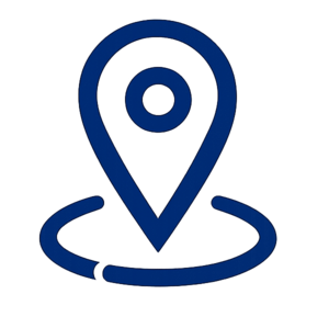 Ícone de localização representando os pontos de embarque para os passeios da Guia Rio Tur saindo do Rio de Janeiro.