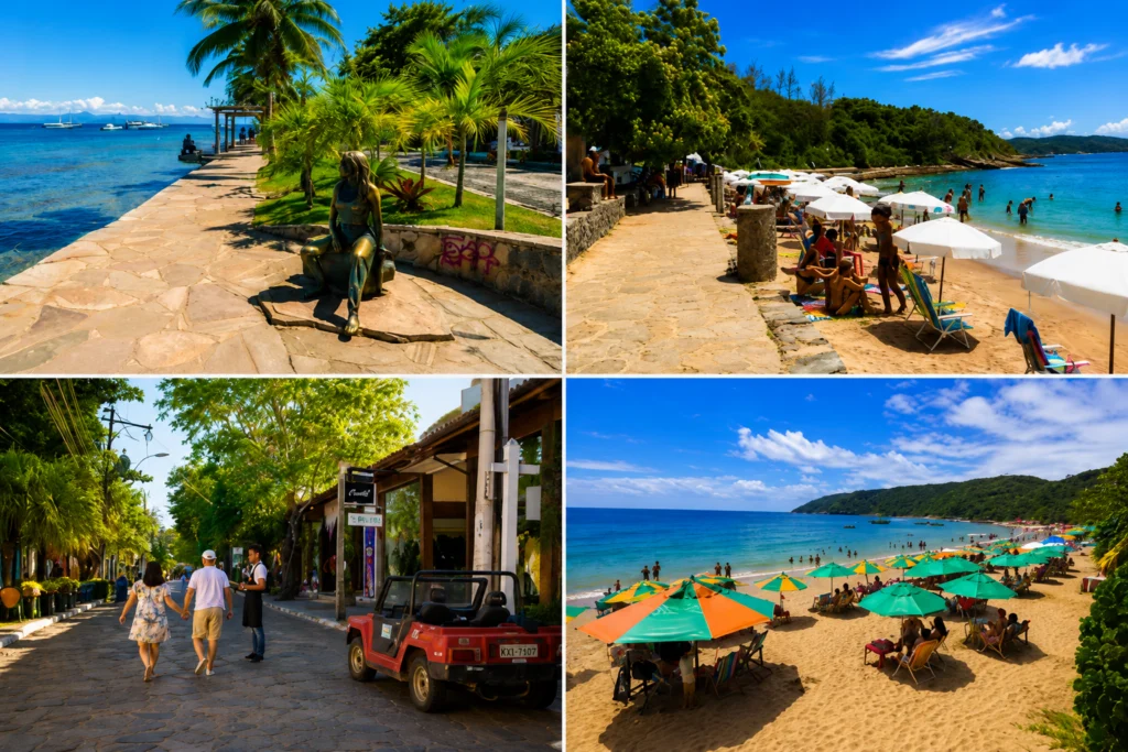Passeio para Arraial do Cabo com praias, ilhas e mar cristalino